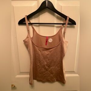 Spanx Tank Top Shapewear Beige Size XL